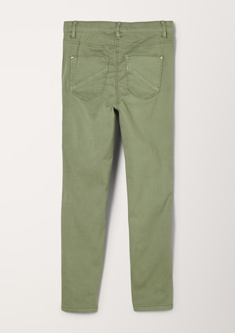 Skinny Pantalon s.Oliver en vert