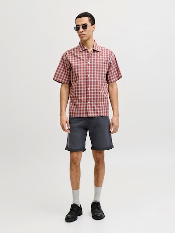 JACK & JONES Regular Jeans 'JJIRICK JJICON' in Black