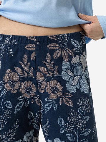 Mey Pyjama 'Nostalgia' in Blauw