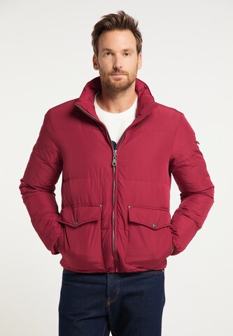 DreiMaster Maritim Between-Season Jacket in Red: front