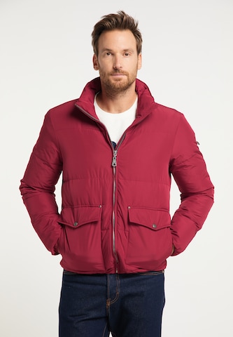 Veste mi-saison DreiMaster Maritim en rouge : devant