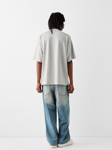 T-Shirt Bershka en gris