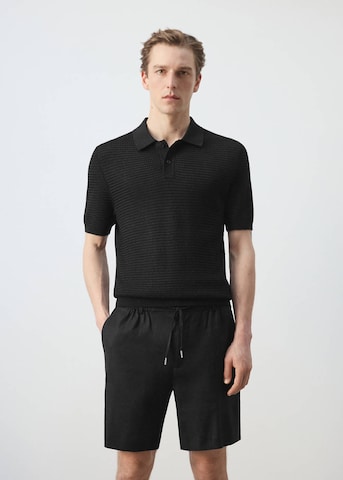 MANGO MAN Shirt 'Talaia' in Black: front