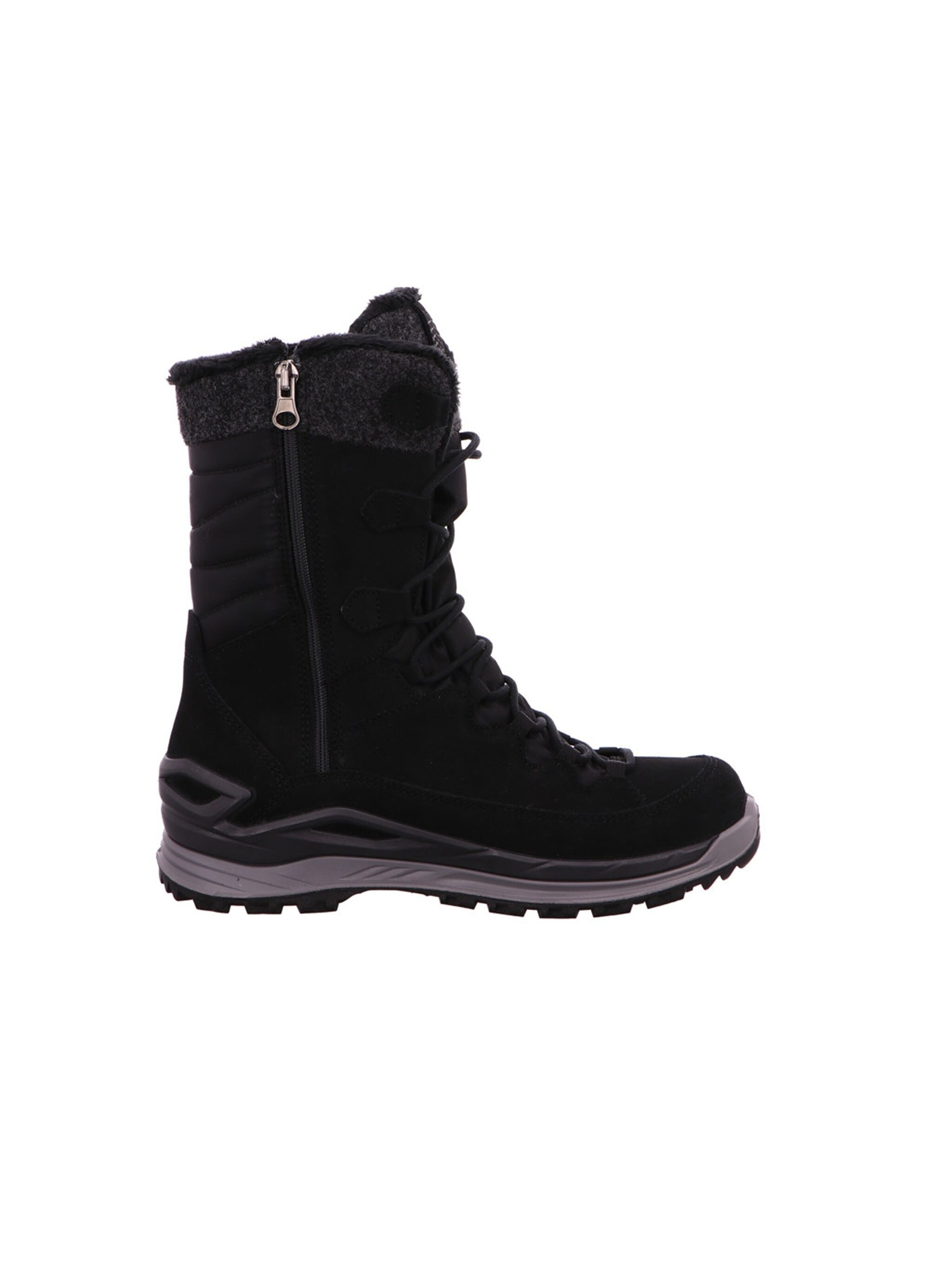 LOWA Lace-Up Boots 'Barina' in Black