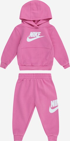 Survêtement 'CLUB FLEECE' Nike Sportswear en rose : devant