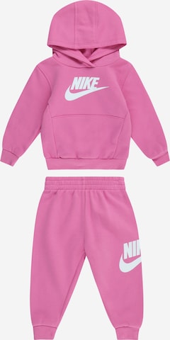Nike Sportswear Joggingová souprava 'CLUB FLEECE' – pink: přední strana