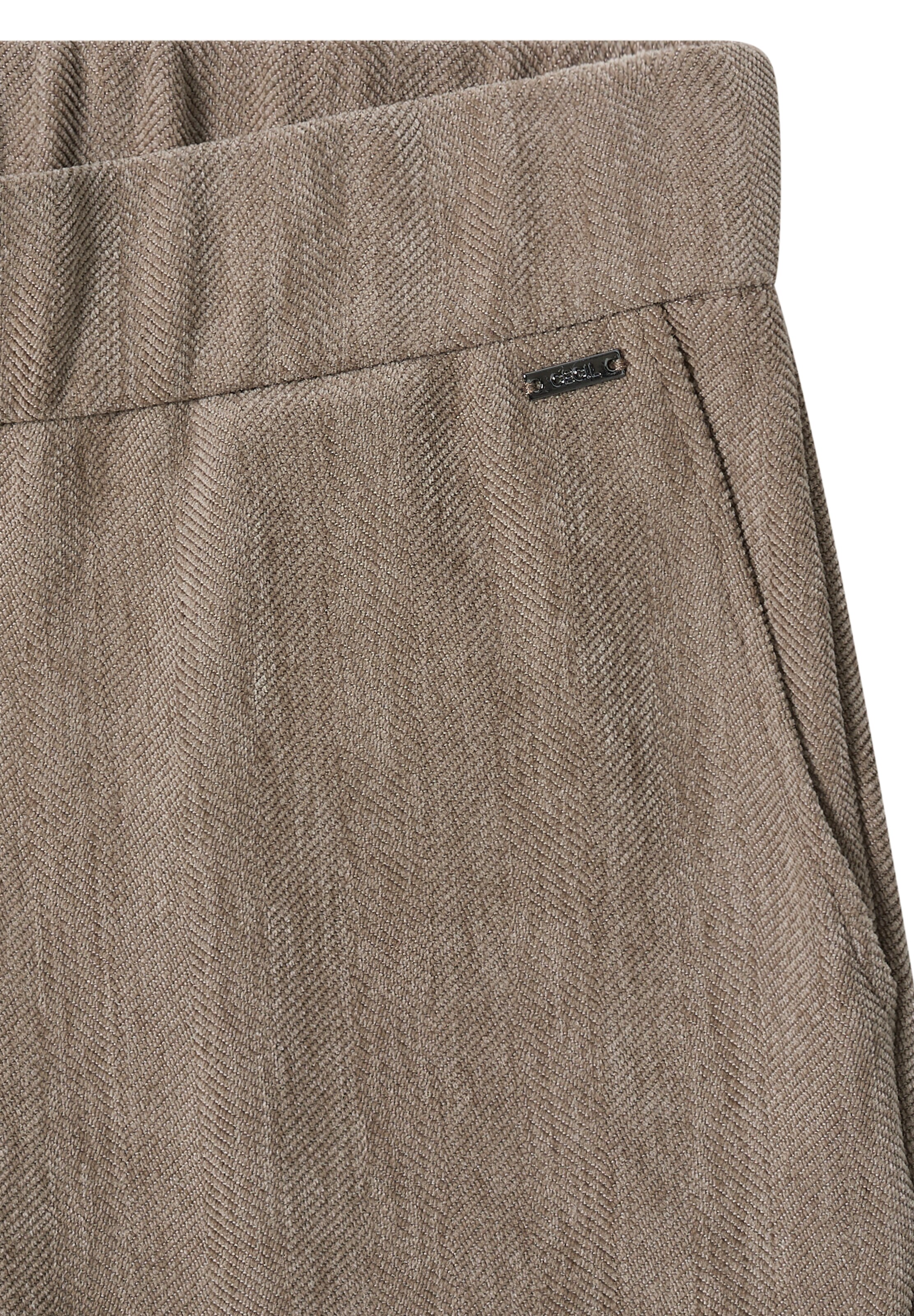 CECIL Loose fit Pants in Beige