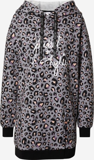 KENDALL + KYLIE Sweatshirt in de kleur Beige / Grijs / Lila / Zwart, Productweergave