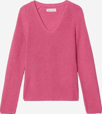 Pull-over Marc O'Polo en rose : devant