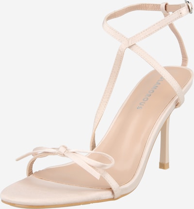 Basutės su dirželiais iš GLAMOROUS, spalva – pastelinė rožinė, Prekių apžvalga