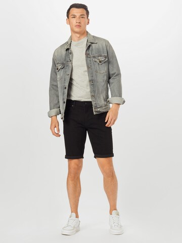 HOLLISTER Slimfit Kalhoty – černá