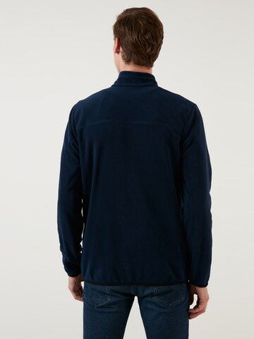 Buratti Fleece Jacket in Blue