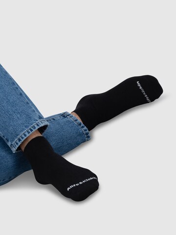 alife & kickin Socken 'JanAK' in Schwarz