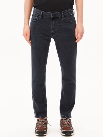 ARMEDANGELS Slim fit Jeans 'Iaan' in Black: front