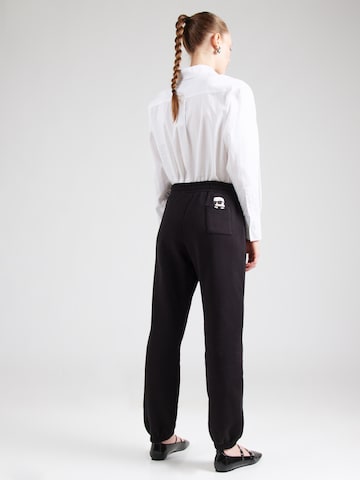 Karl Lagerfeld - Tapered Calças em preto