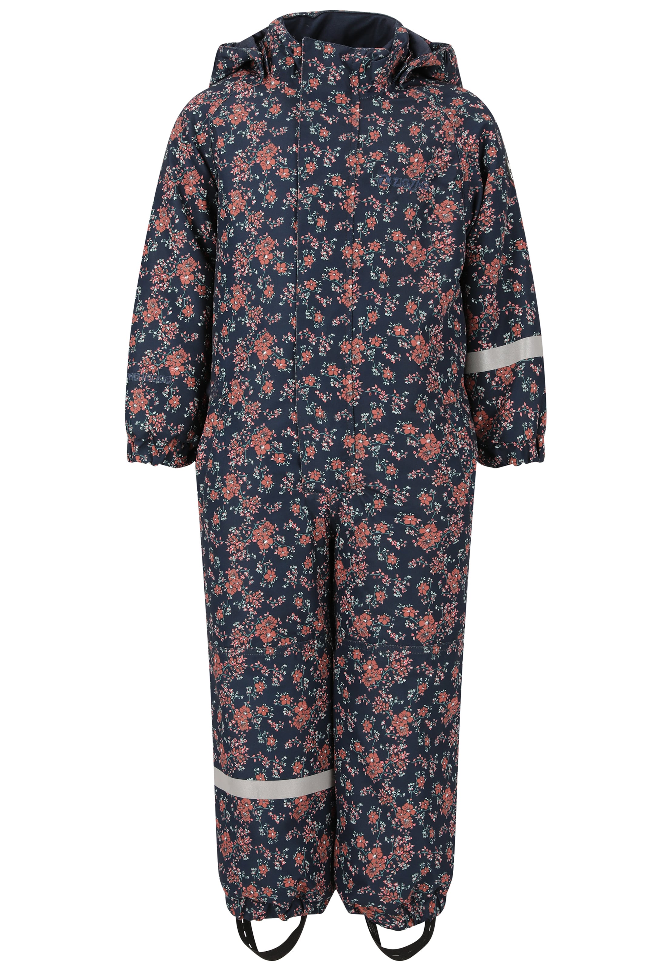 ZigZag Schneeanzug 'Tower' in Rot: Vorderseite