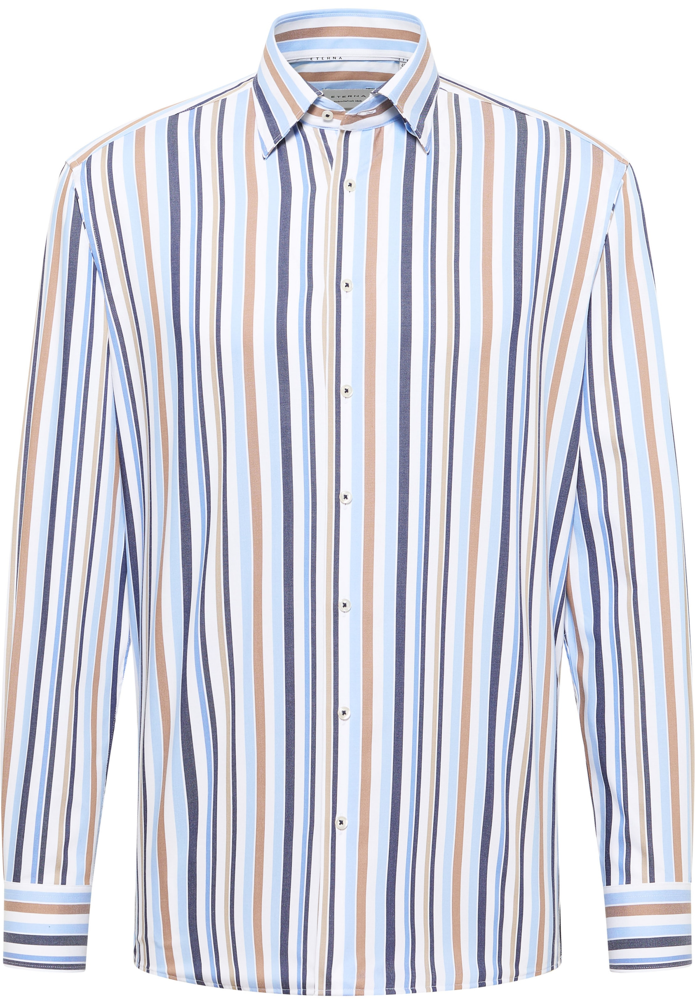 ETERNA Regular fit Business shirt in Mixed colours: front