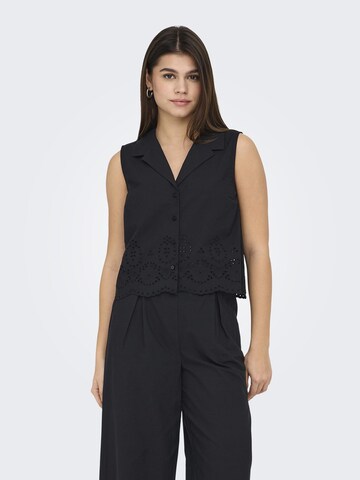 ONLY Bluse 'ROXANNE ' in Schwarz: Vorderseite