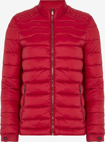 Daniel Hills Talvitakki värissä punainen: etupuoli