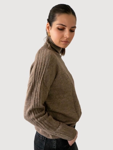 WEARABLE STORIES Sweater 'Gabriella' in Grey