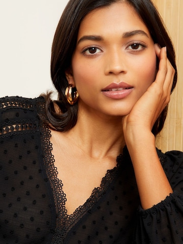 Camicia da donna di love & roses in nero