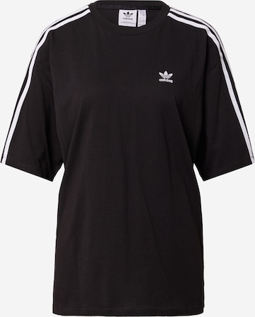 ADIDAS ORIGINALSŠiroka majica - crna boja: prednji dio