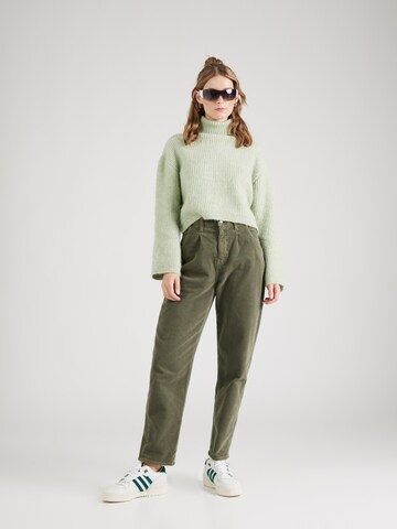 regular Pantaloni con pieghe 'LAURA' di Mavi in verde