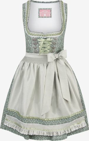 STOCKERPOINT Dirndl 'Ruby' in Groen: voorkant
