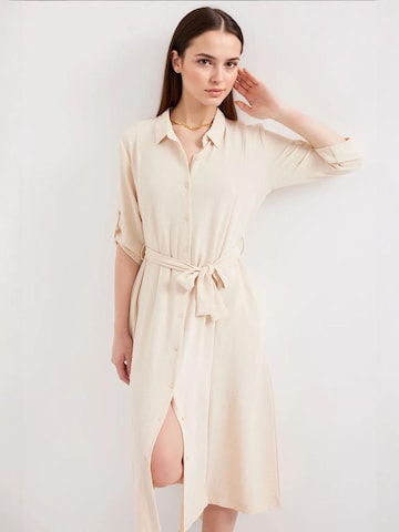 Bigdart - Vestido 'Midi' em bege