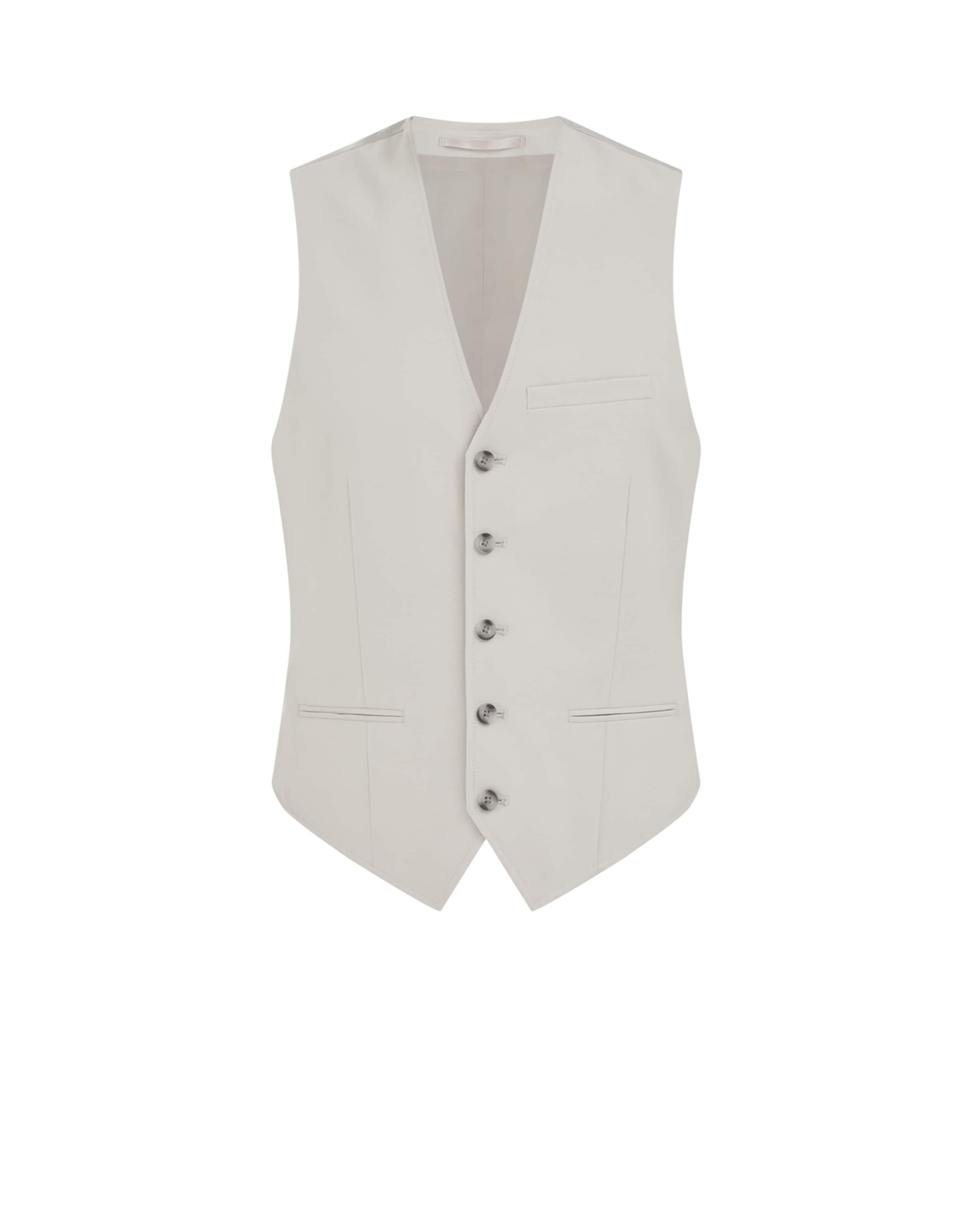 Vestă de costum de la WE Fashion pe gri: față