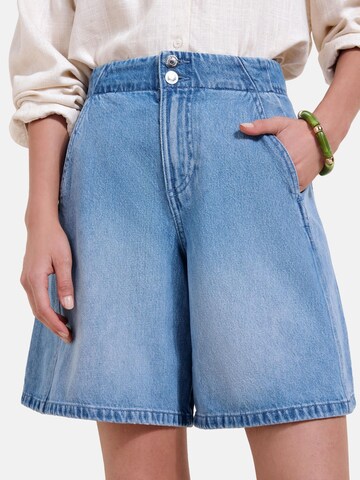 Wide Leg Jean Friends Like These en bleu : devant