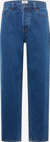 Obey Loose fit Jeans 'Hardwork' in Blue: front