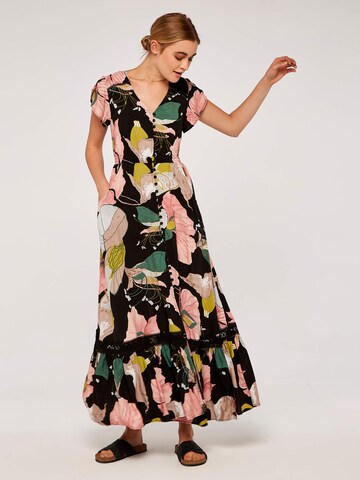 Apricot Summer dress in Black: front