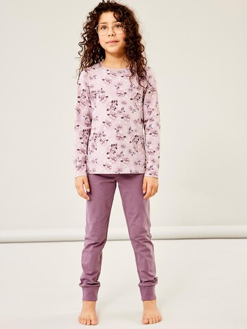 NAME IT Pajamas in Purple: front