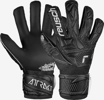 REUSCH Athletic Gloves 'Attrakt Infinity' in Black: front