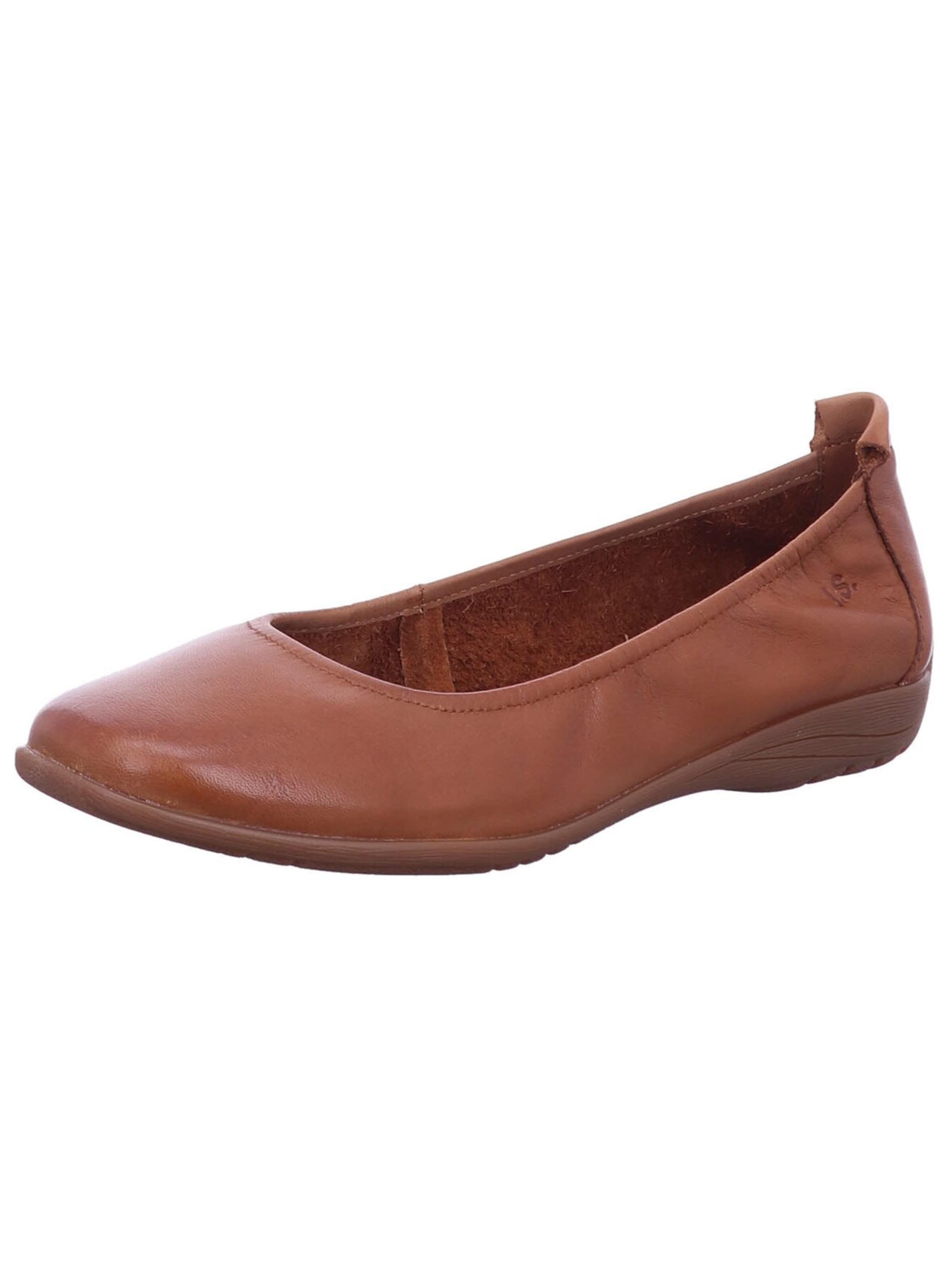 JOSEF SEIBEL Ballerina 'Ballerina Damen 74801133 240 Glattleder in braun' in 36 in Brown, Item view