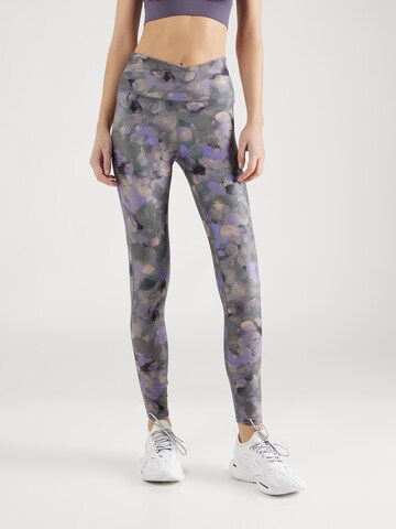 Skinny Pantalon de sport 'LOTUS ZEN' Marika en gris : devant