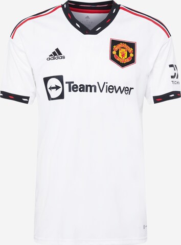 ADIDAS SPORTSWEAR Tricot 'Manchester United 22/23 Away' in Wit: voorkant