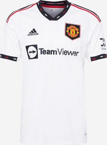 ADIDAS SPORTSWEAR Mezek 'Manchester United 22/23 Away' - fehér: elől