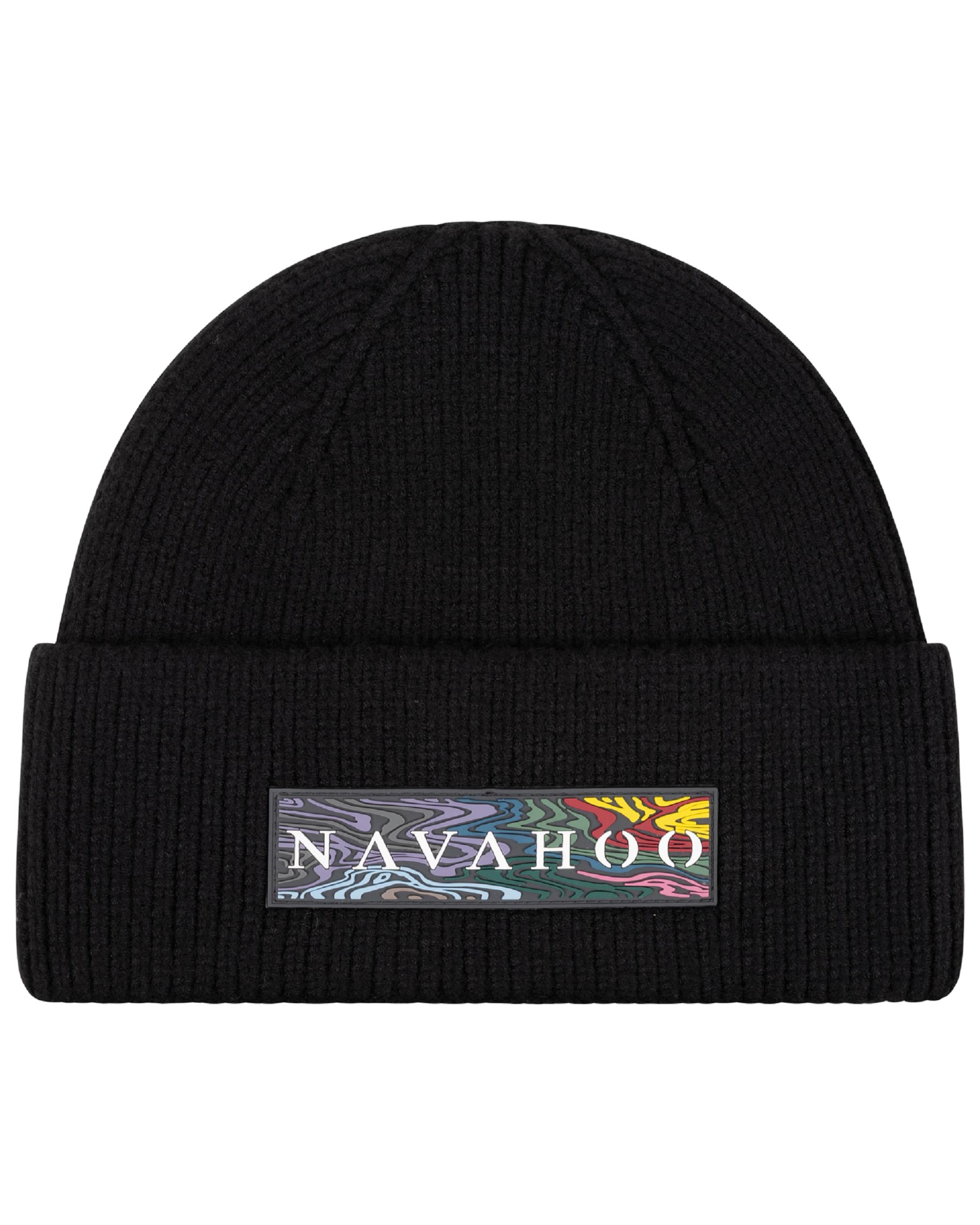 NAVAHOO Шапка 'Keksmagie 14' в Черный: спереди