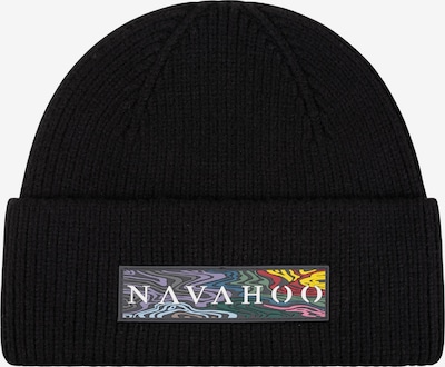 Megzta kepurė 'Keksmagie 14' iš NAVAHOO, spalva – mišrios spalvos / juoda, Prekių apžvalga