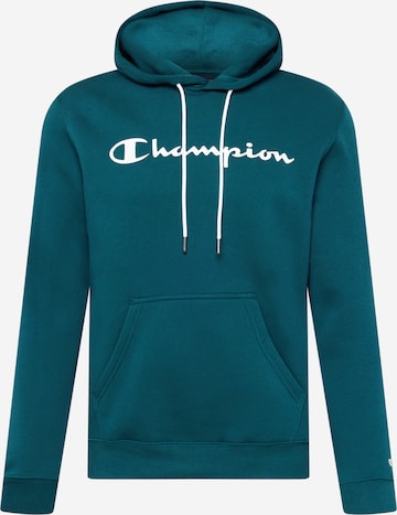 Champion Authentic Athletic Apparel Sweatshirt in Green: front