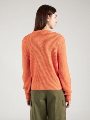 ONLY Knit cardigan 'Clare' in Orange