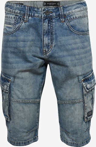 KOROSHI Regular Jeans in Blue: front