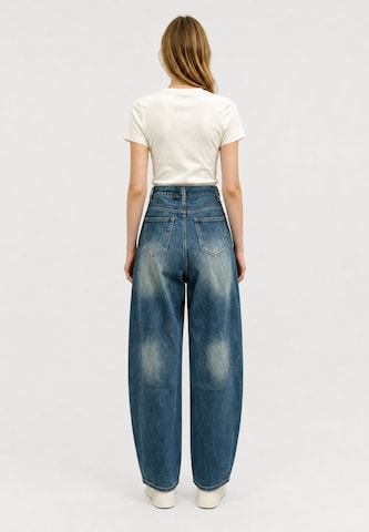 Baggy Jean Elara en bleu