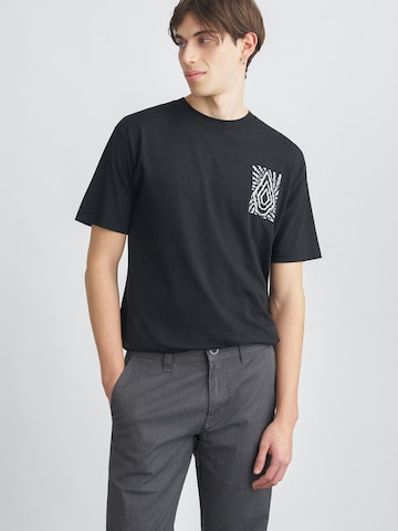 Volcom Футболка 'RADIATON' в Черный