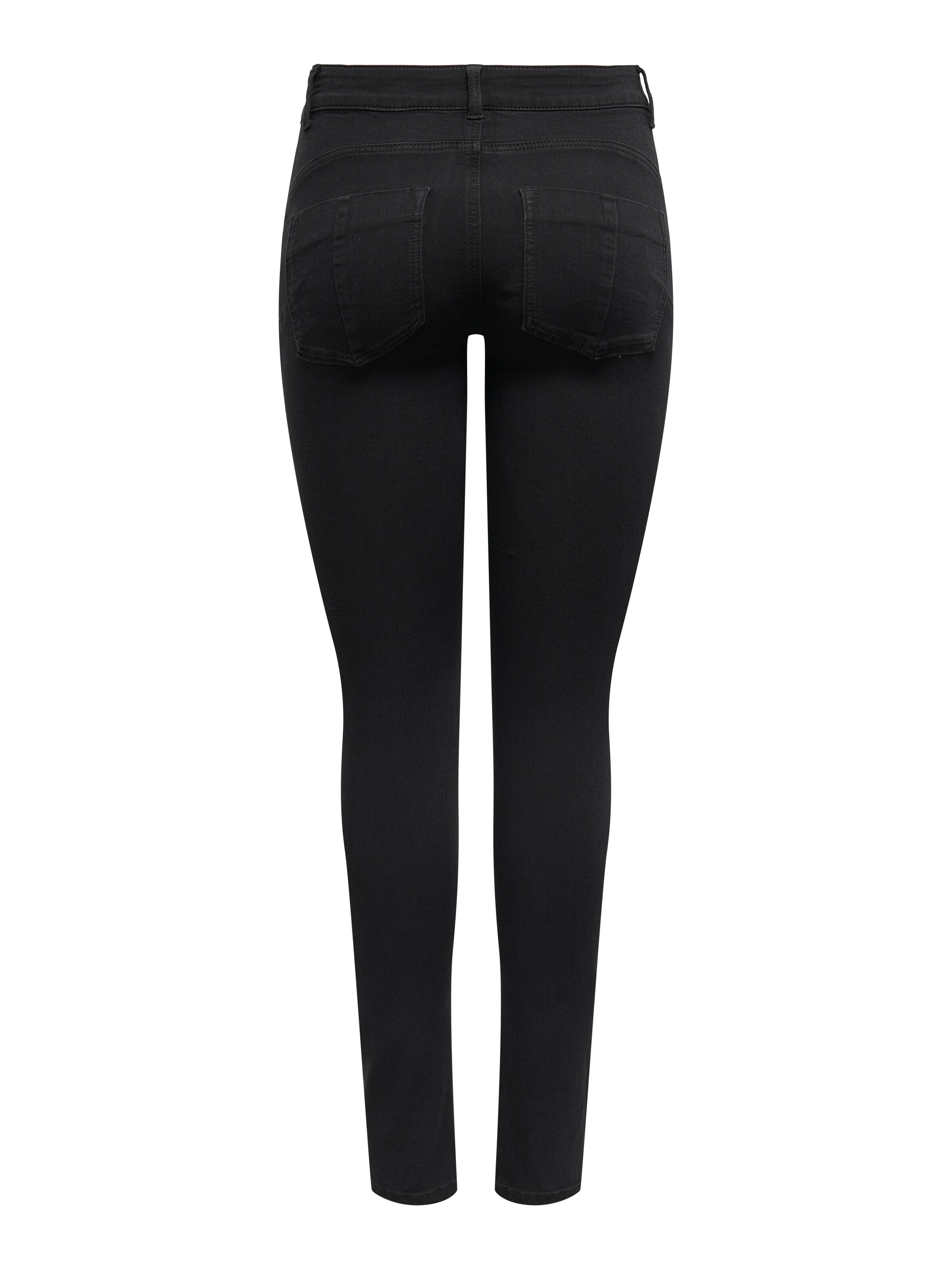 ONLY Kitsas Teksapüksid 'ONLRAIN', värv must