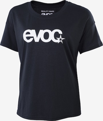 EVOC T-Shirt 'LOGO' in Schwarz: Vorderseite