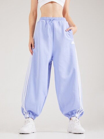 ADIDAS SPORTSWEAR Tapered Workout Pants 'PARA' in Purple: front