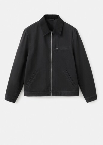 MANGO MAN Between-Season Jacket 'Remy' in Black